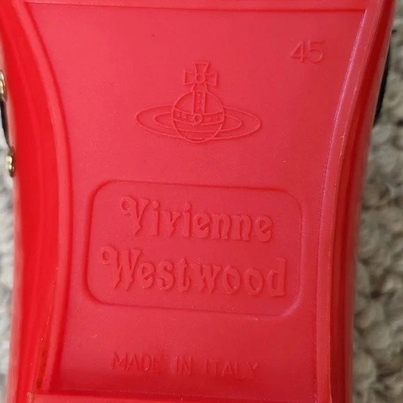 Vivienne Westwood jellies size 45 red - Picture 8 of 8